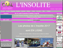 Tablet Screenshot of insolite25.com